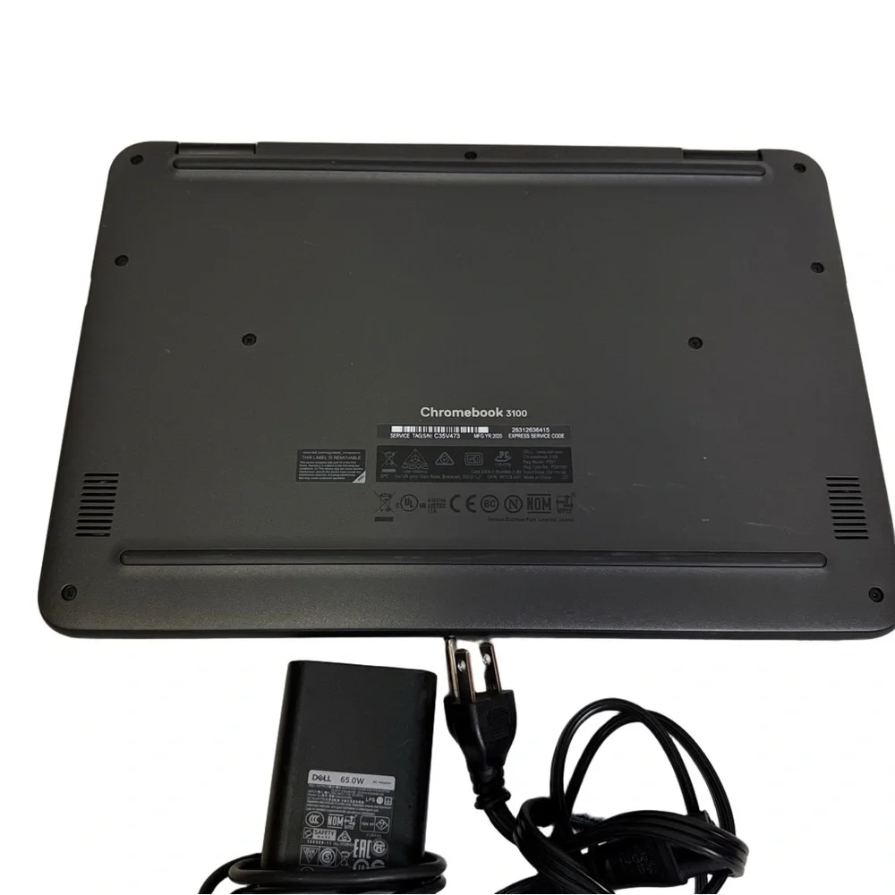 ❣️SOLD❣️Dell Chromebook 3100 Black Laptop Certified Refurbished Charger Included - Picture 3 of 11